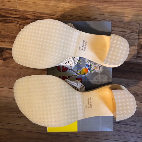 5 star Macrame Block Heel Sandals Chinese Laundry - Picture 3 of 8